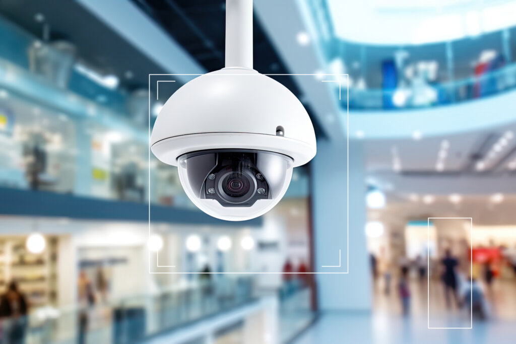 Mall CCTV Camera Image